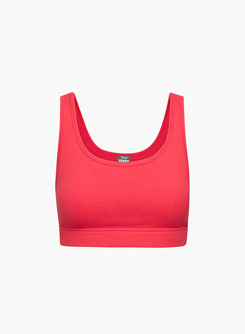 Aritzia The Constant Red Embrace Bra top workout top racerback sports bra