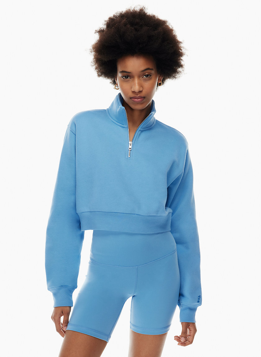 Tna COZY FLEECE PERFECT ¼ ZIP SWEATSHIRT | Aritzia INTL