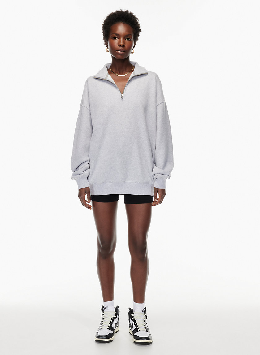 Tna TERRY FLEECE MEGA ¼ ZIP SWEATSHIRT 