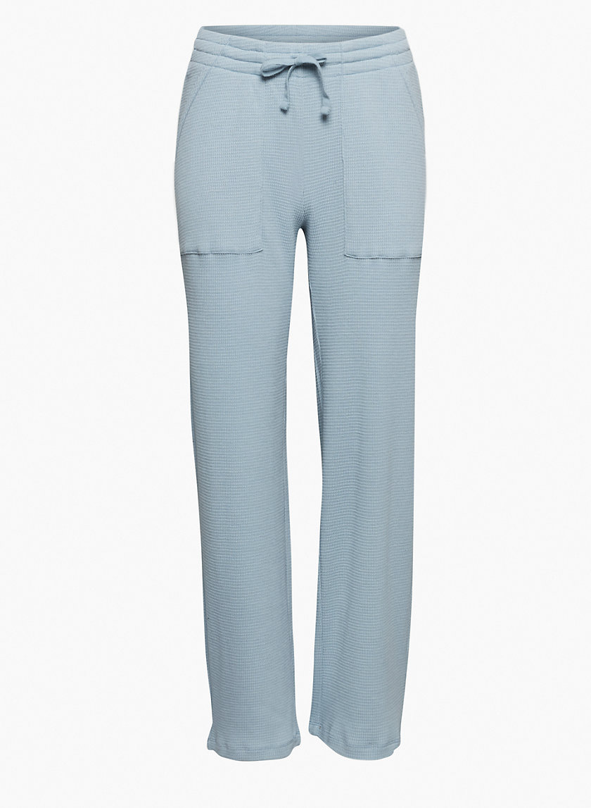 Tna WAFFLE WIDE-LEG PANT | Aritzia CA