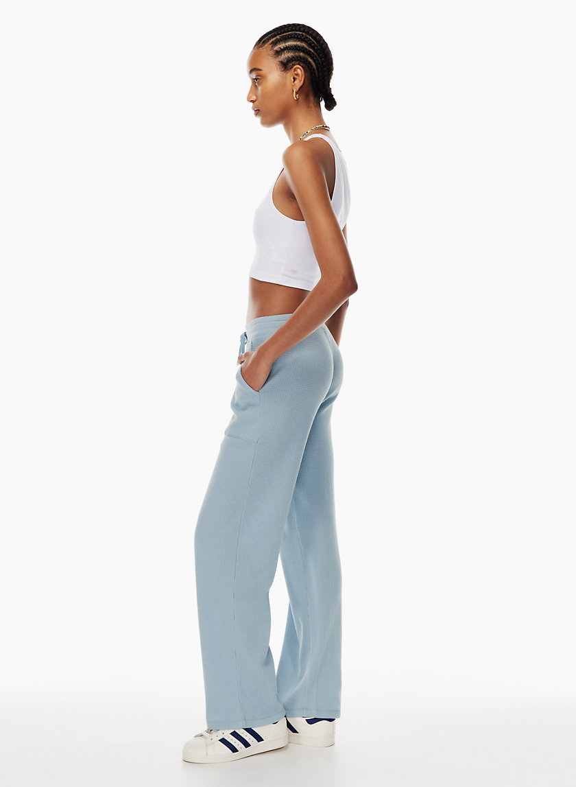 Tna WAFFLE WIDE-LEG PANT | Aritzia INTL
