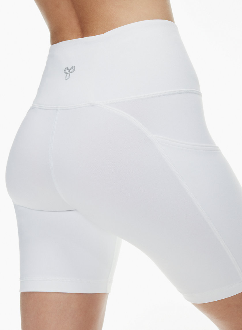 Aritzia white 2024 biker shorts