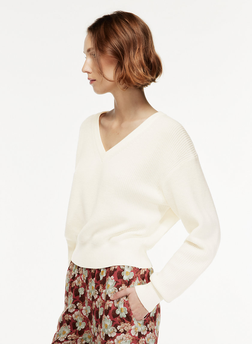 Wilfred MANILA V-NECK SWEATER | Aritzia US