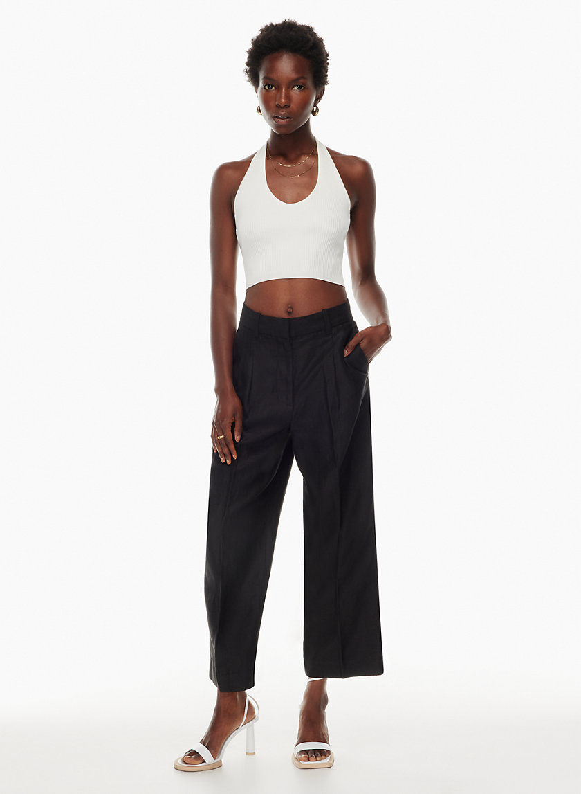 Wilfred THE EFFORTLESS LINEN CROPPED PANT | Aritzia INTL
