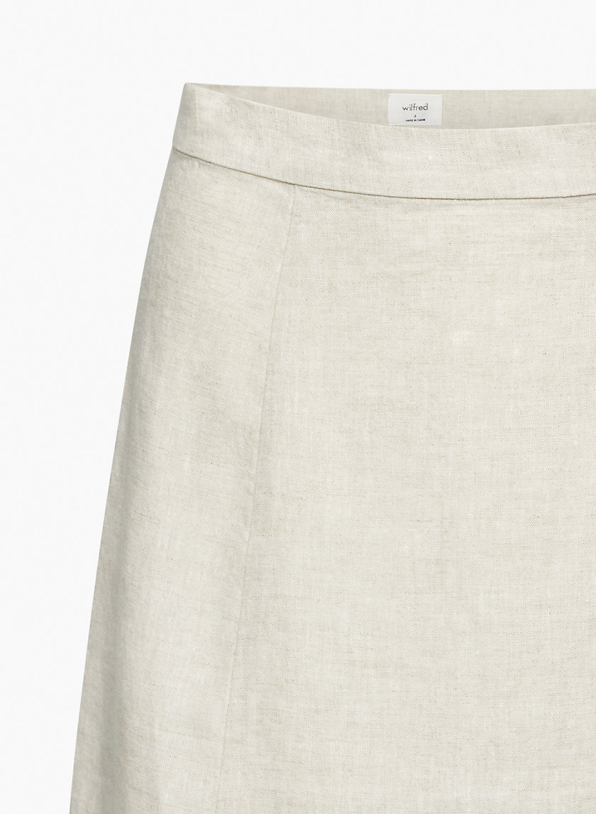 Wilfred CHARIOT LINEN SKIRT Aritzia INTL