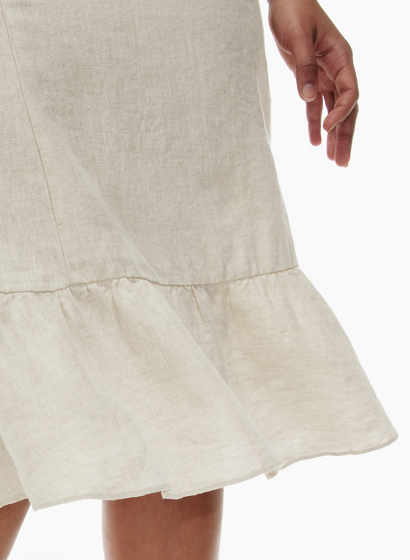 Wilfred CHARIOT LINEN SKIRT Aritzia INTL