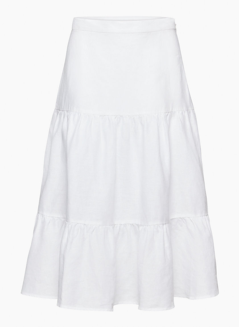 Wilfred ATONE LINEN SKIRT Aritzia US