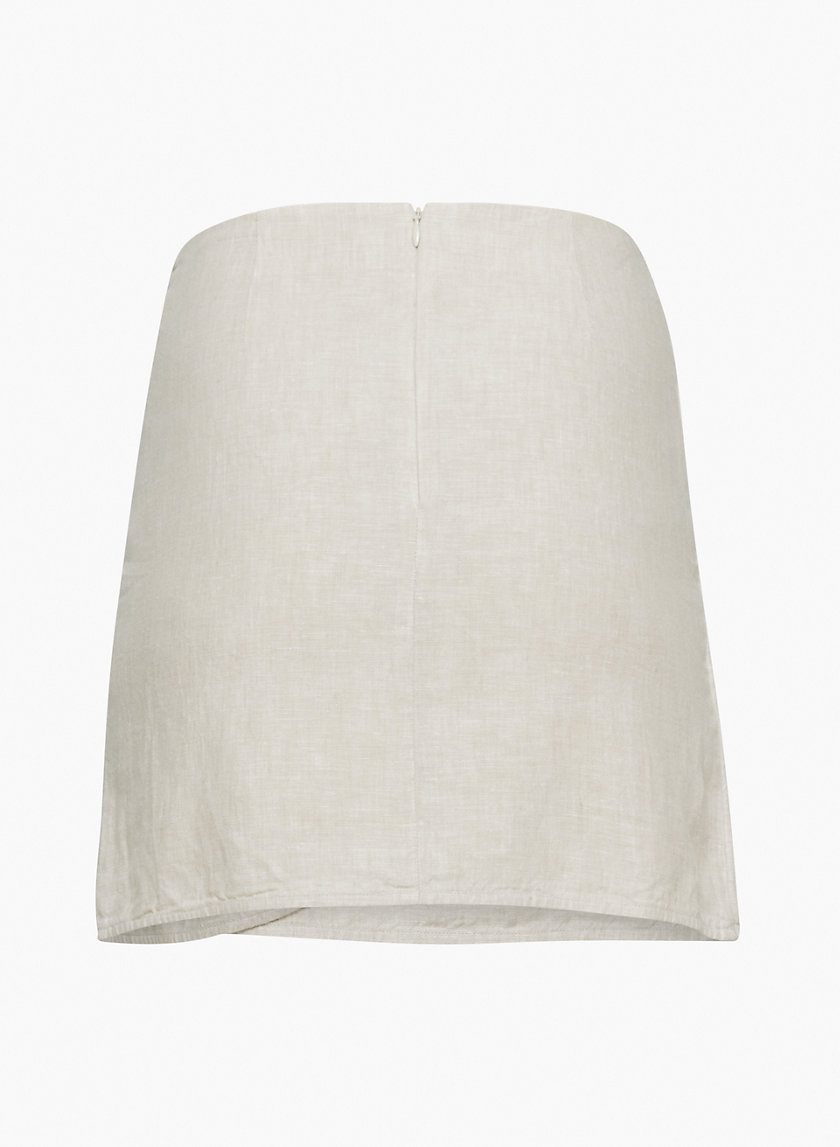 Wilfred PARTHENON LINEN SKIRT Aritzia INTL