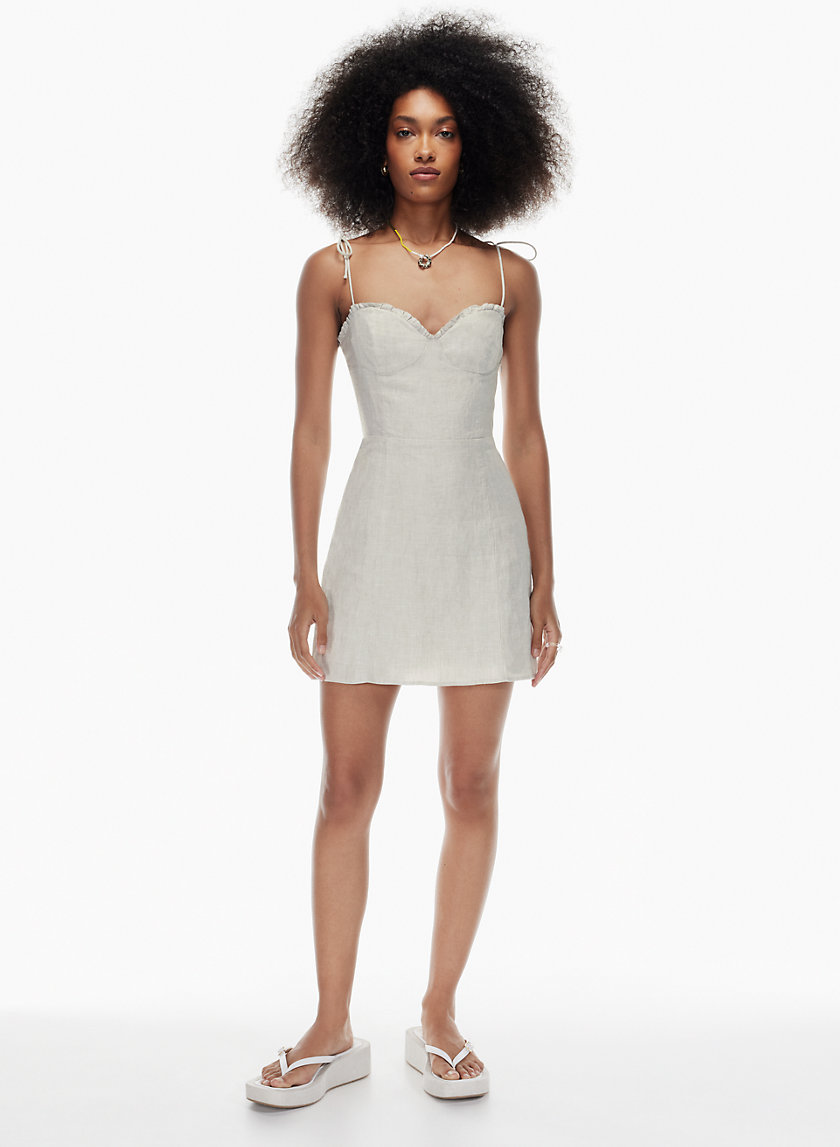 Aritzia linen sale dress