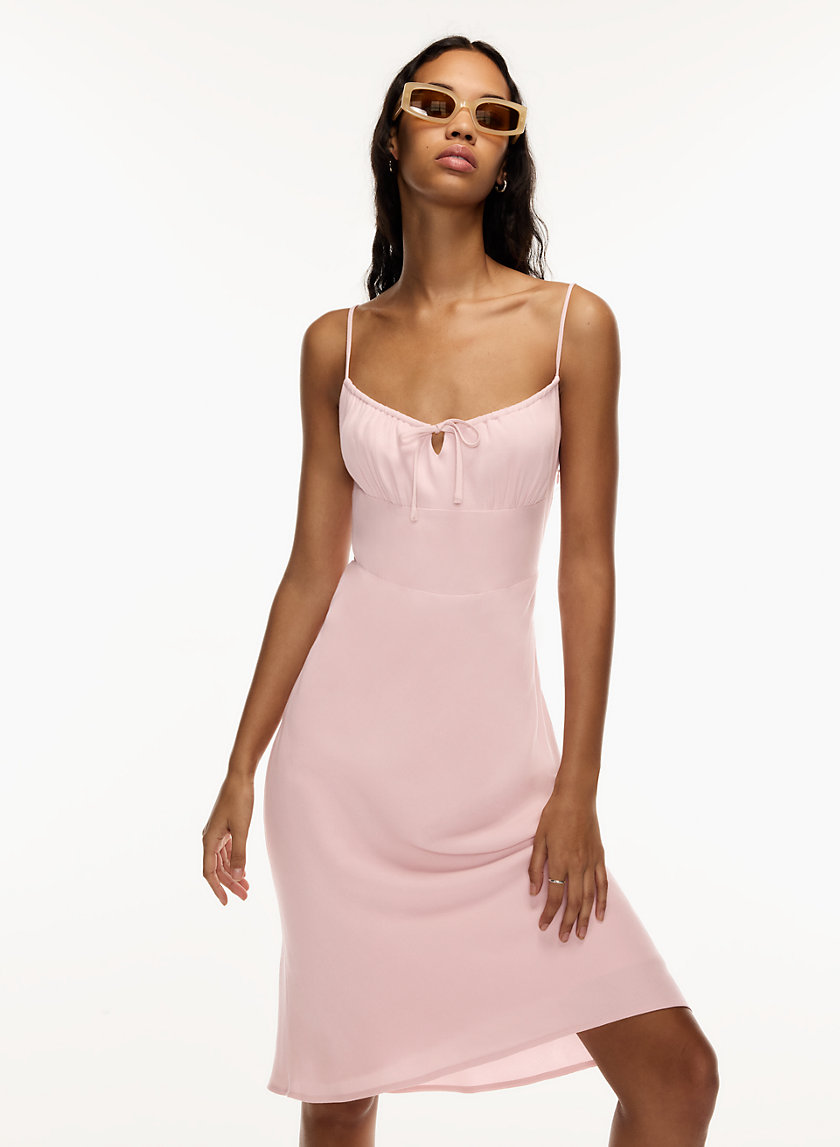 pink aritzia dress