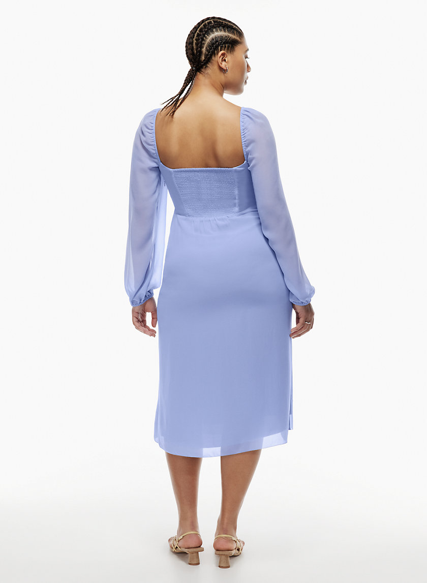 aritzia light blue dress