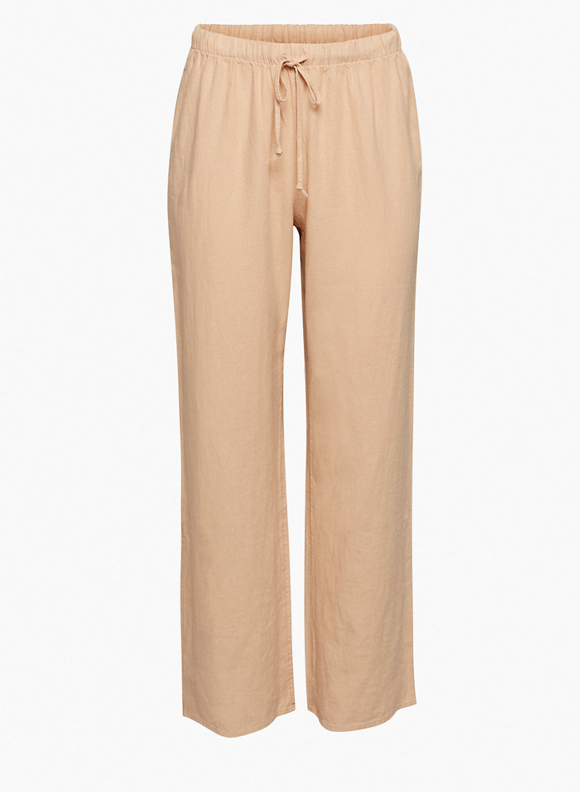 OriGoods Linen Pants for Women Loose Cool Thin Transparent 2023 Summer Pants  Original Design Meditation Zen Linen Trousers B038 - AliExpress