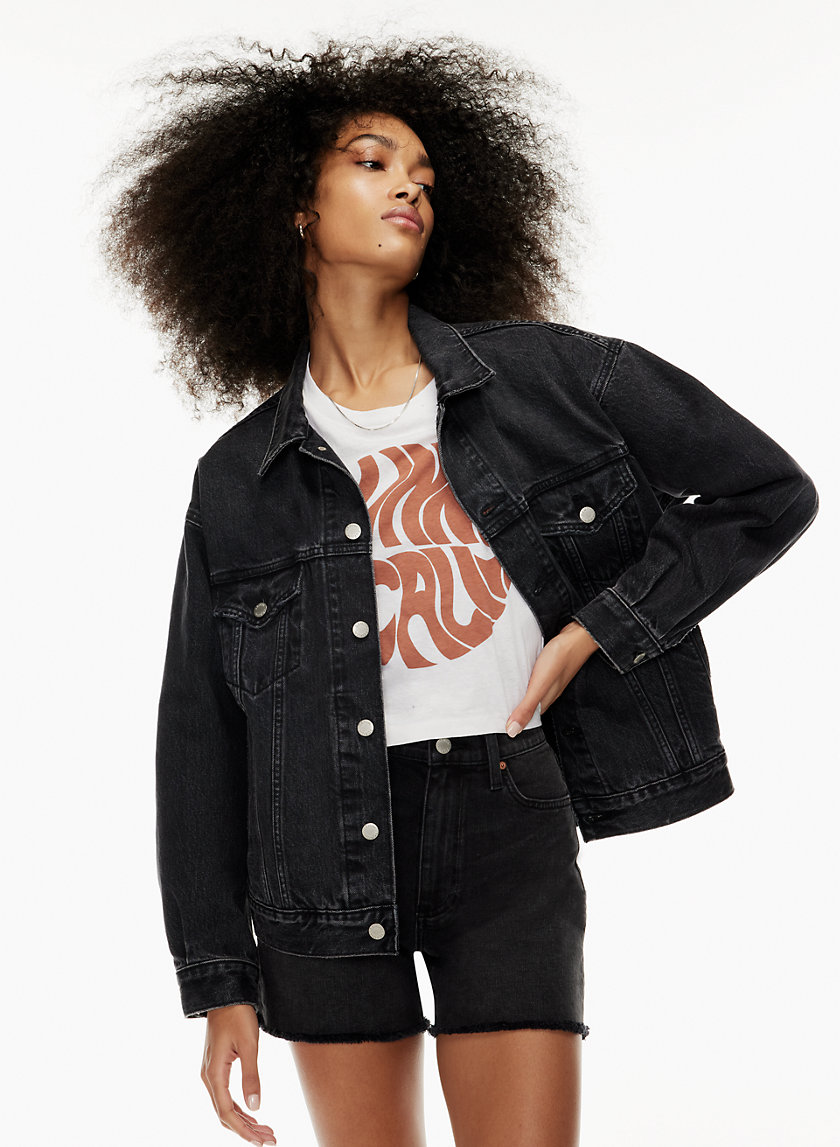 aritzia denim jacket