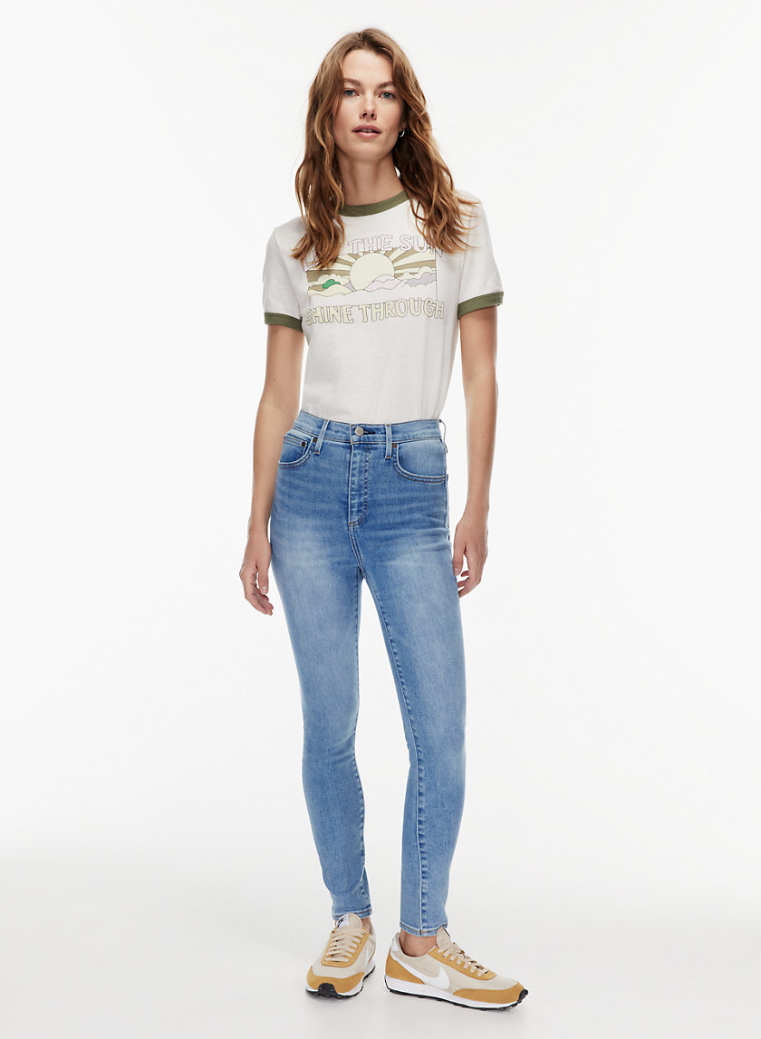 Denim Forum THE LOLA HIGH RISE SKINNY 