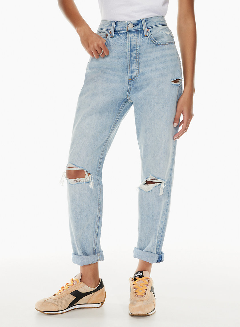 Denim Forum THE BOYFRIEND HIGH RISE LOOSE | Aritzia US