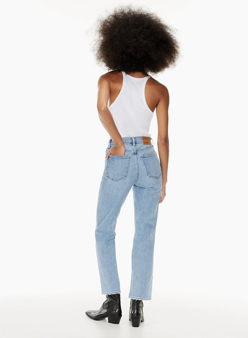 Denim Forum THE ARLO HIGH RISE STRAIGHT 