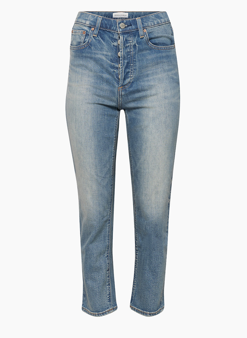 Denim Forum THE ARLO HIGH RISE STRAIGHT 26L | Aritzia US