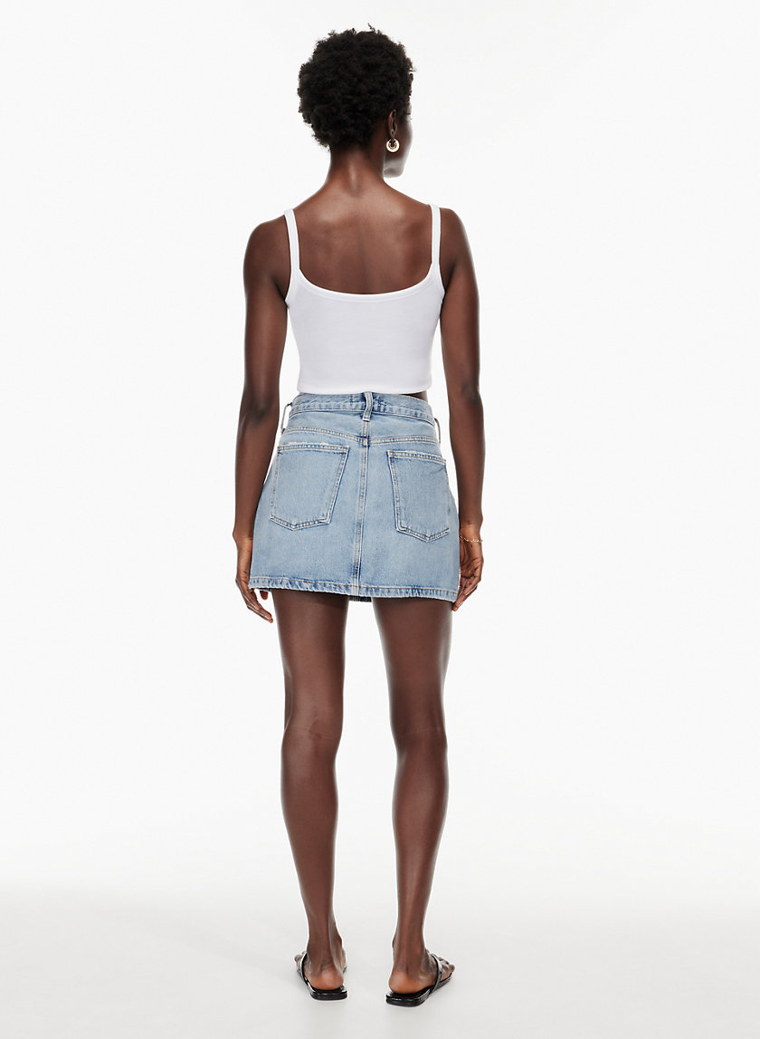 AGOLDE LIV MINI JEAN SKIRT Aritzia US | Jeans Skirt For Womens | shalerus.ru