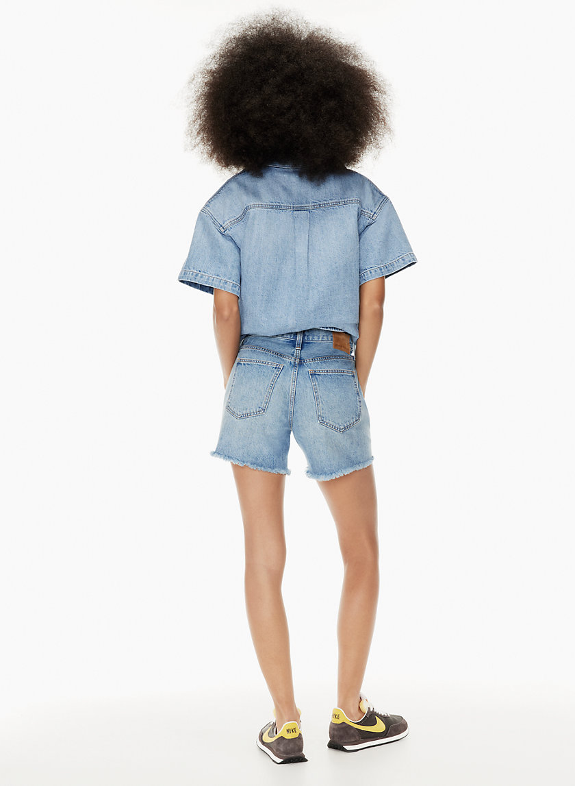 Denim Forum THE EX BOYFRIEND MID THIGH 