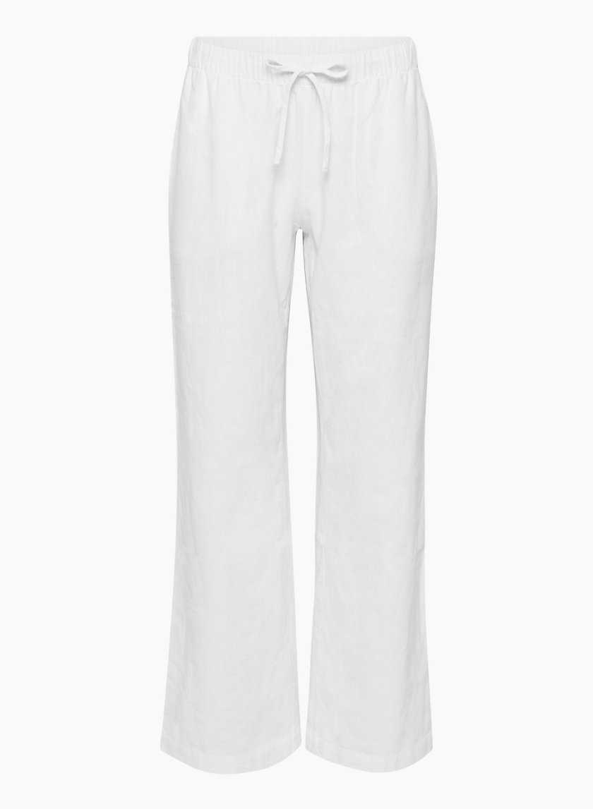 The Group by Babaton SONTAG LINEN PANT | Aritzia CA