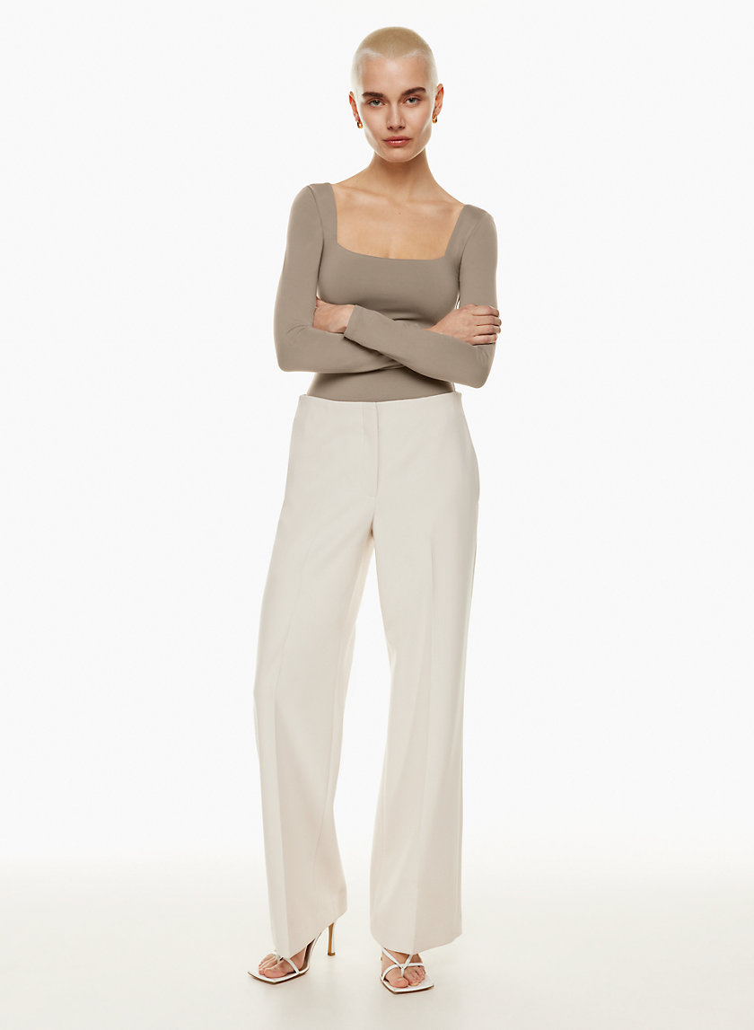 Babaton CONTOUR SQUARENECK LONGSLEEVE BODYSUIT | Aritzia INTL