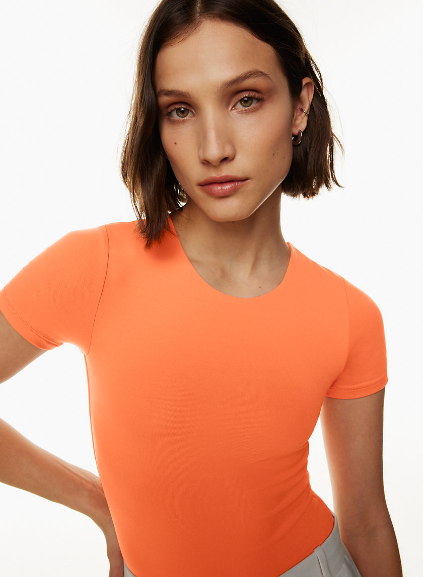 Babaton CONTOUR CREW SHORTSLEEVE BODYSUIT Aritzia US