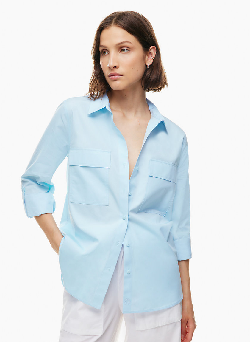 Babaton UTILITY POPLIN SHIRT | Aritzia US