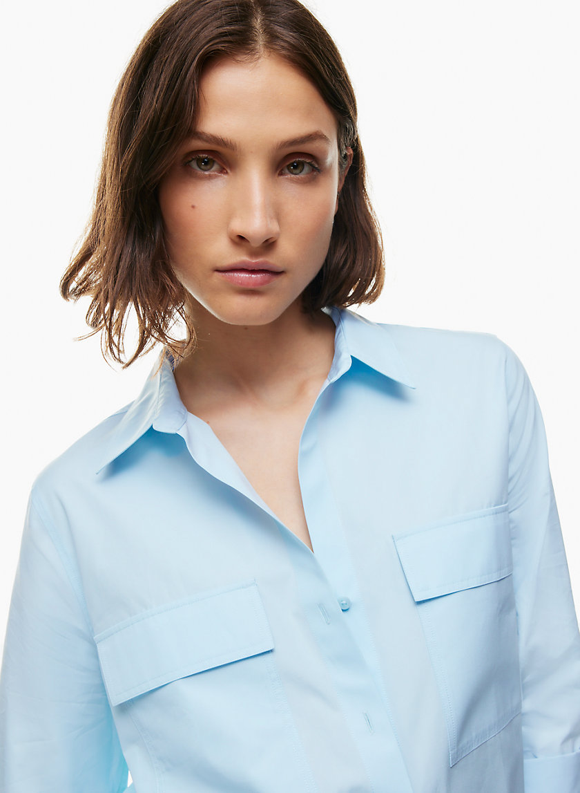 Babaton UTILITY POPLIN SHIRT | Aritzia US