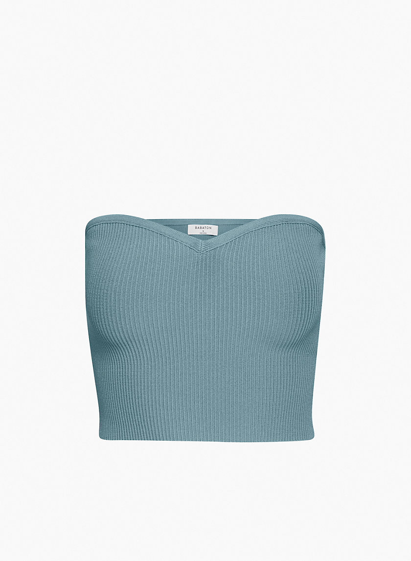 Babaton SCULPT KNIT SWEETHEART TUBE TOP | Aritzia INTL