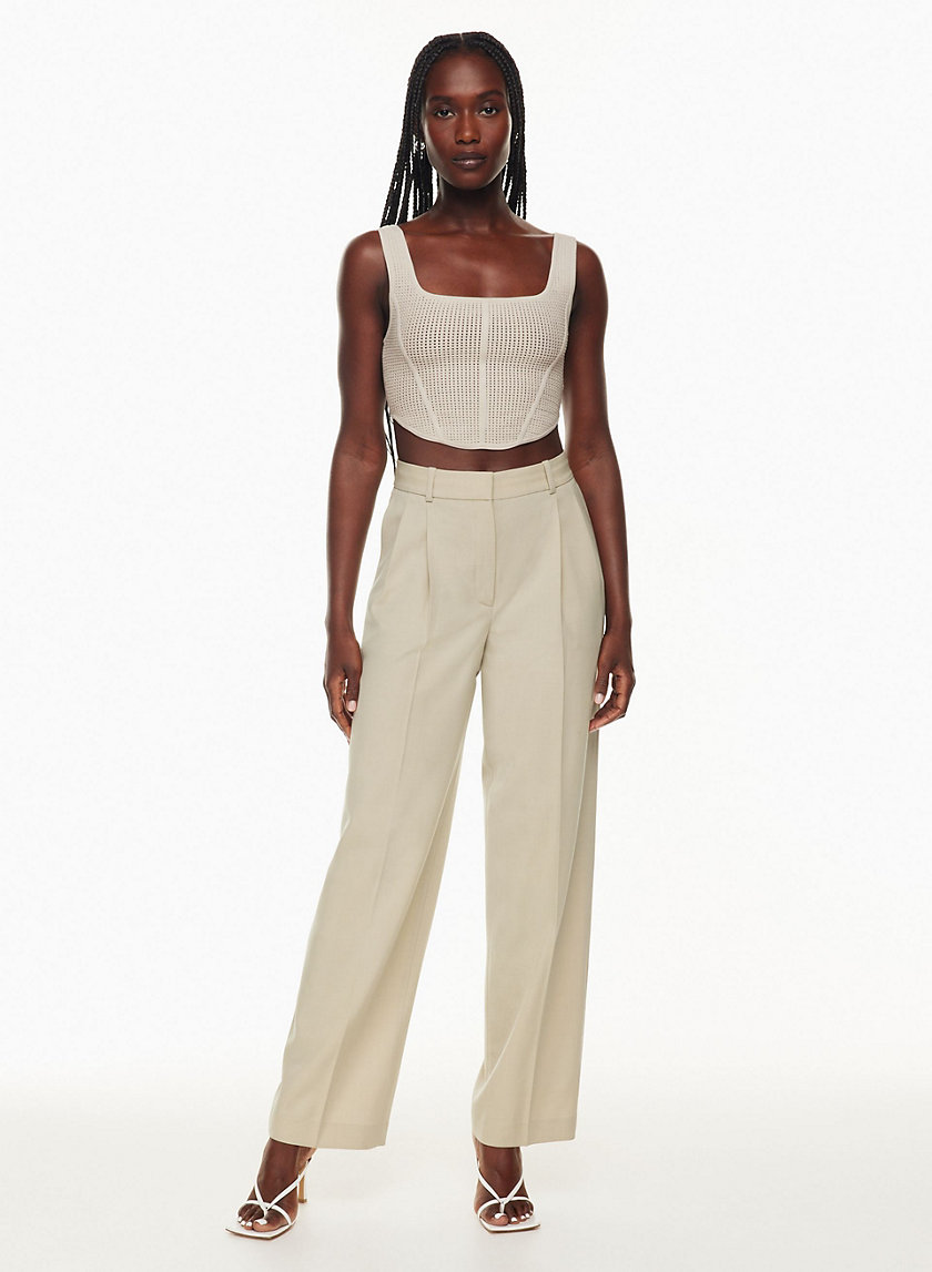 Babaton PLEATED PANT | Aritzia INTL