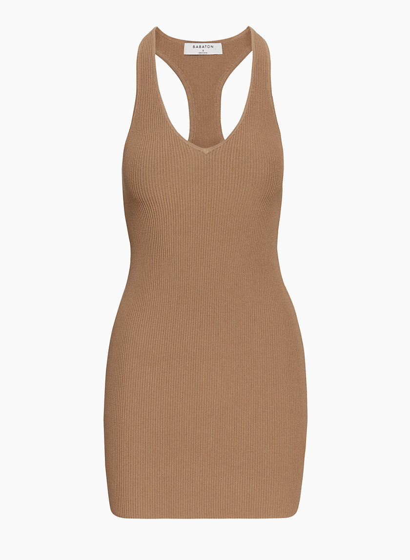 Babaton PARQUET SCULPT KNIT DRESS Aritzia Archive Sale CA