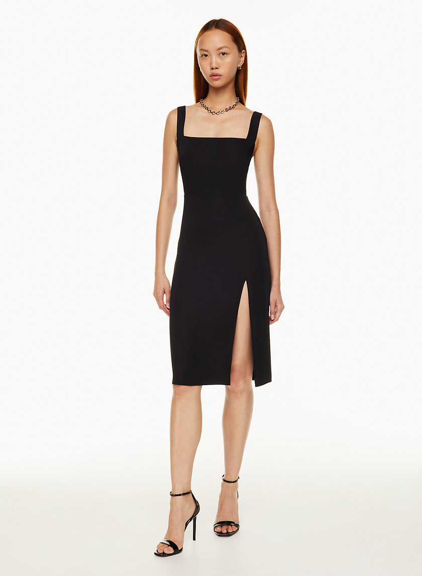 Babaton '90S SLIT MIDI DRESS | Aritzia CA