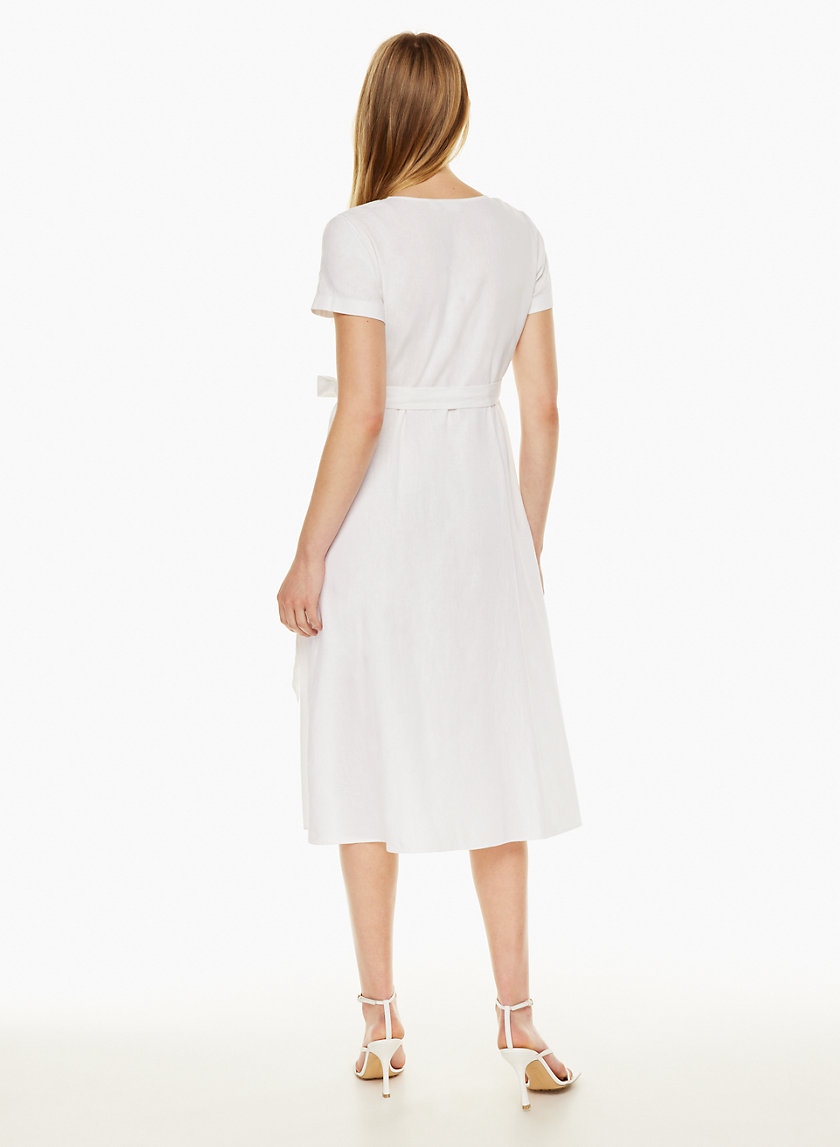 White Liquid Watery Yarn Fabric Soft Sheer Diy Dress Big Sleeve