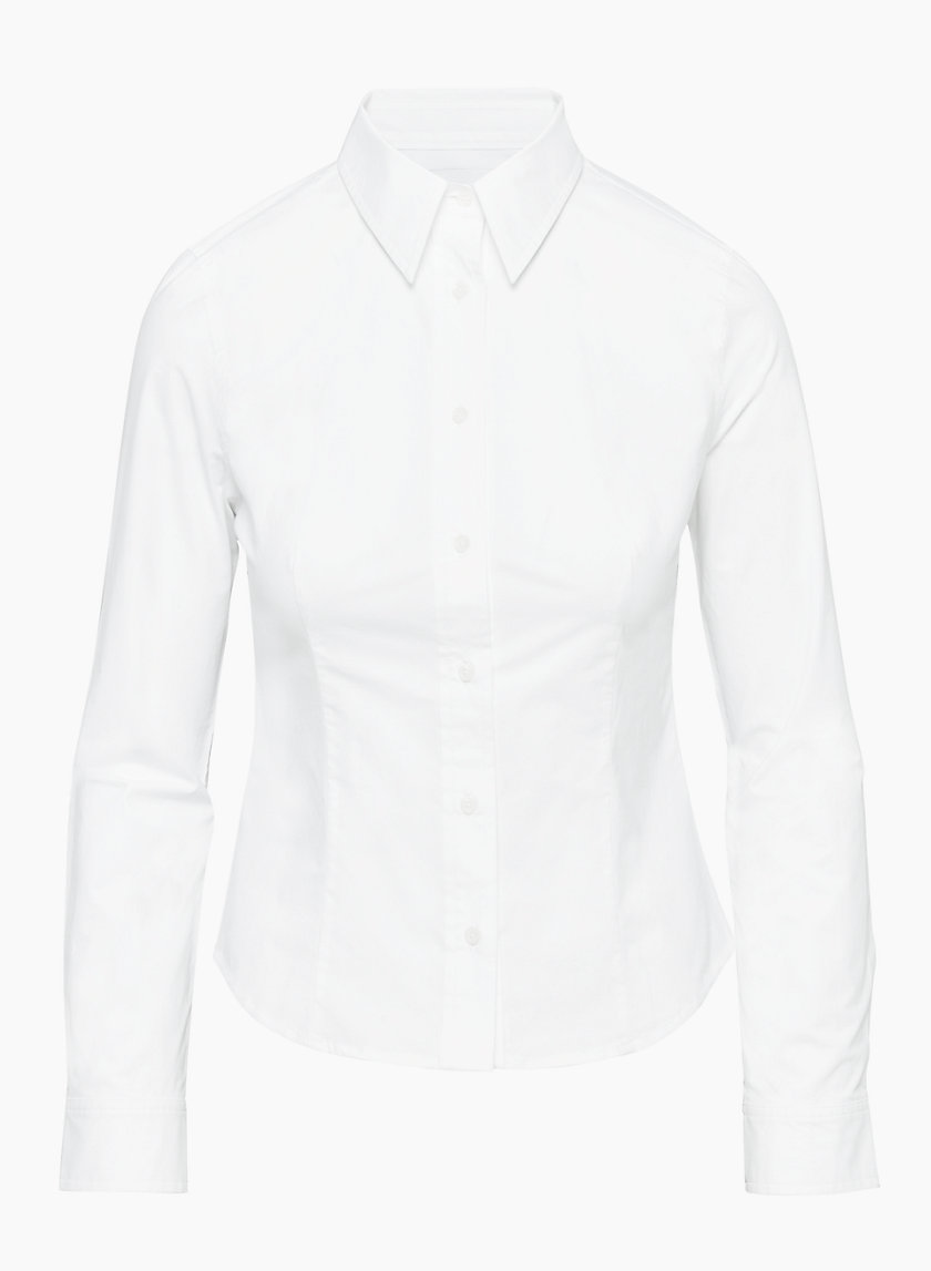 The Empower Sheer Long Sleeve Button Up