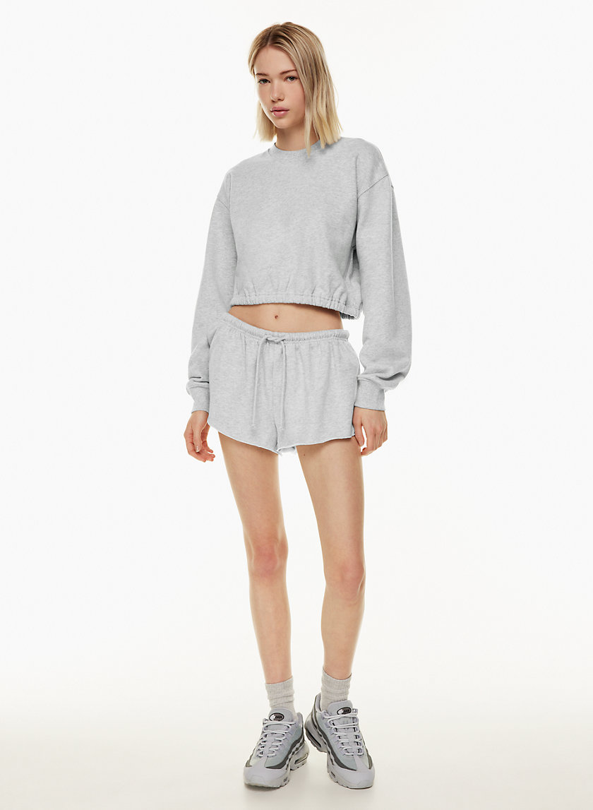 Tna TERRY FLEECE PERFECT CINCH SWEATSHIRT | Aritzia INTL