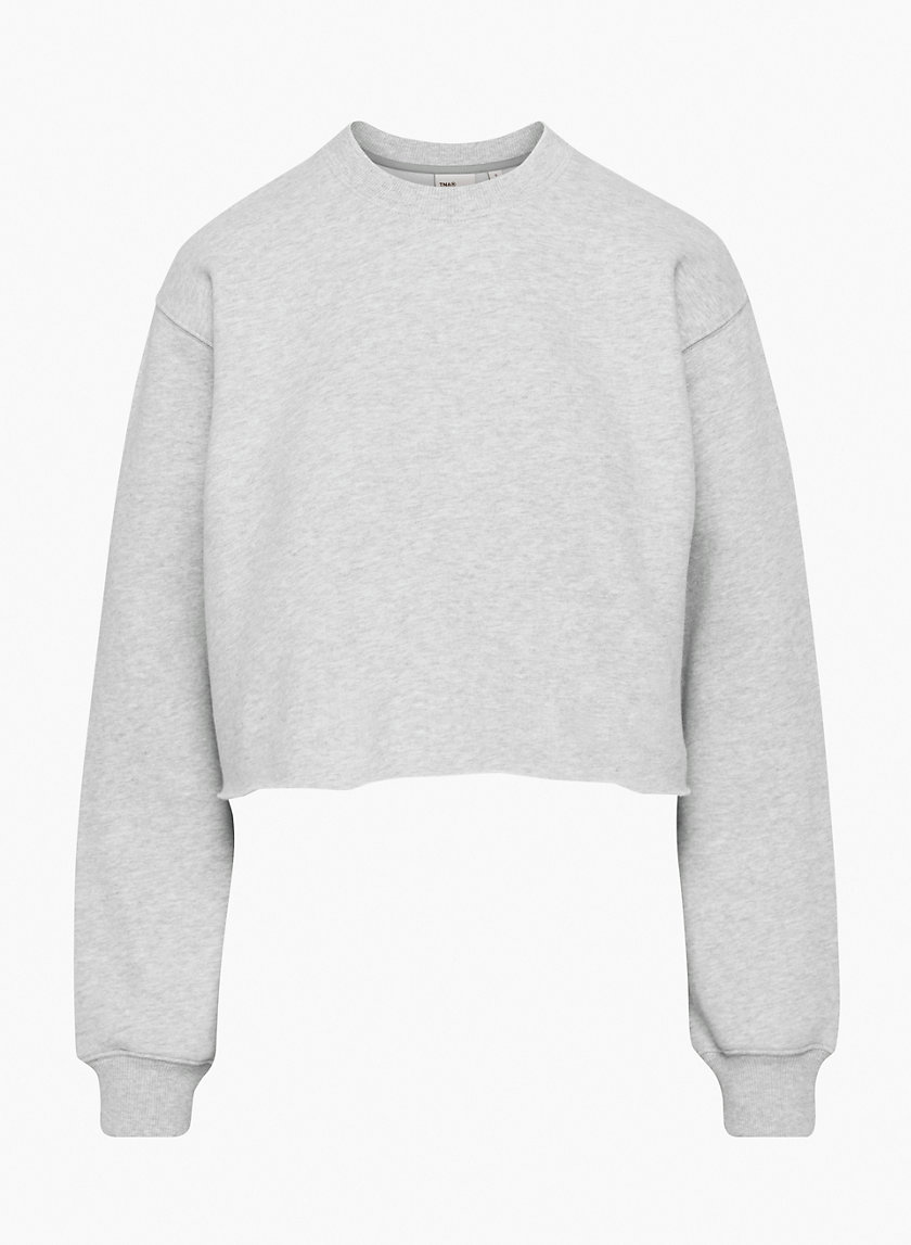 Tna COZY FLEECE PERFECT CROPPED SWEATSHIRT | Aritzia CA