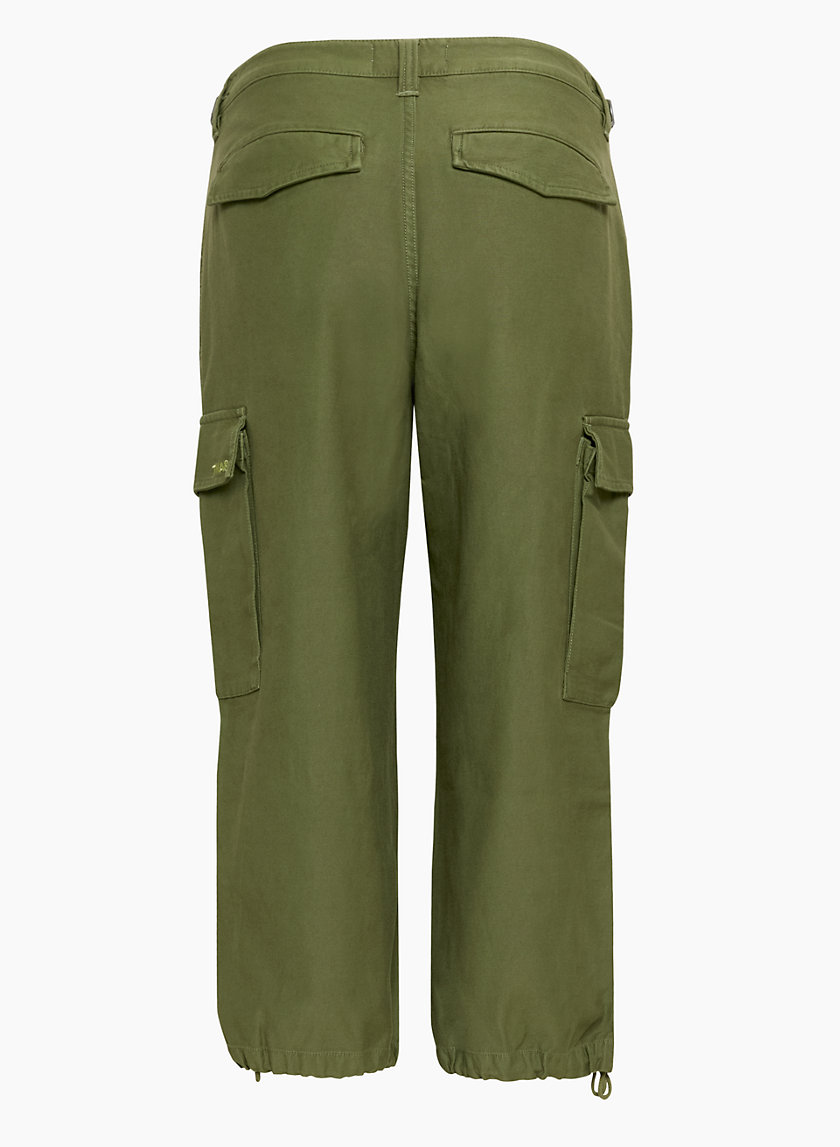 Cropped-fit Offwhite Cargo Pants