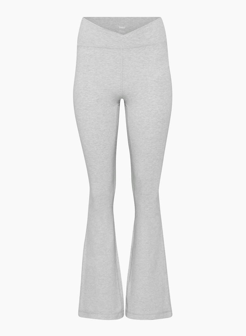 High Waist Flared Aritzia Flare Leggings For Women Solid Color