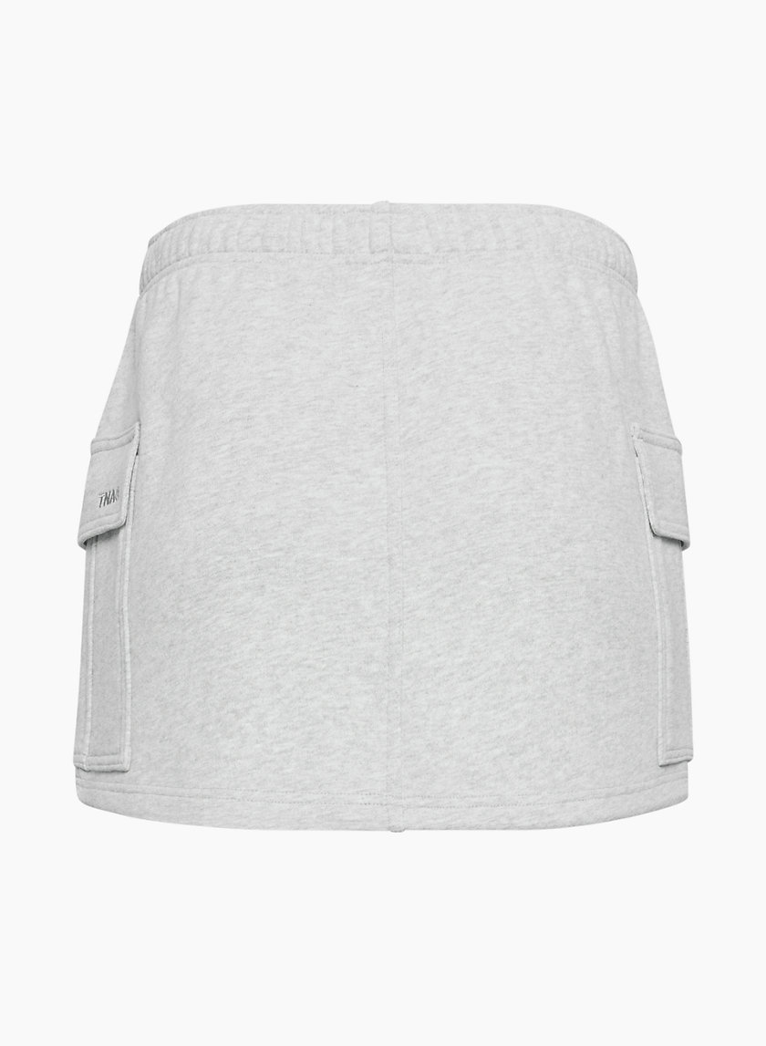 Tna TERRY FLEECE CARGO MINI SKIRT Aritzia US