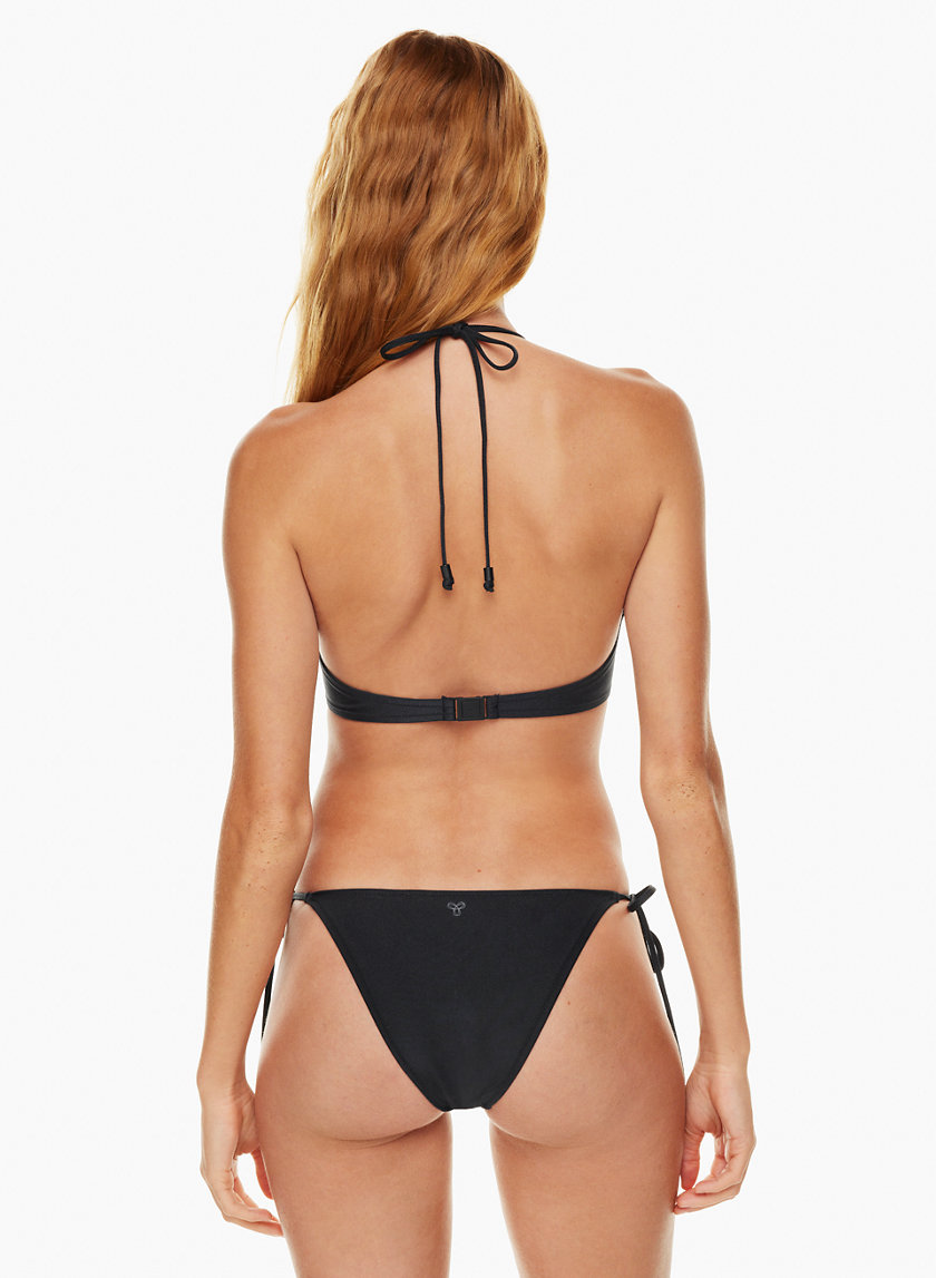Low-Rise String Bikini Swim Bottoms