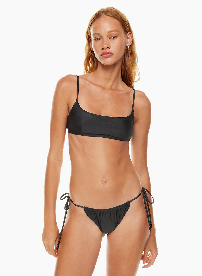 Scoop-Neck Bikini Swim Top