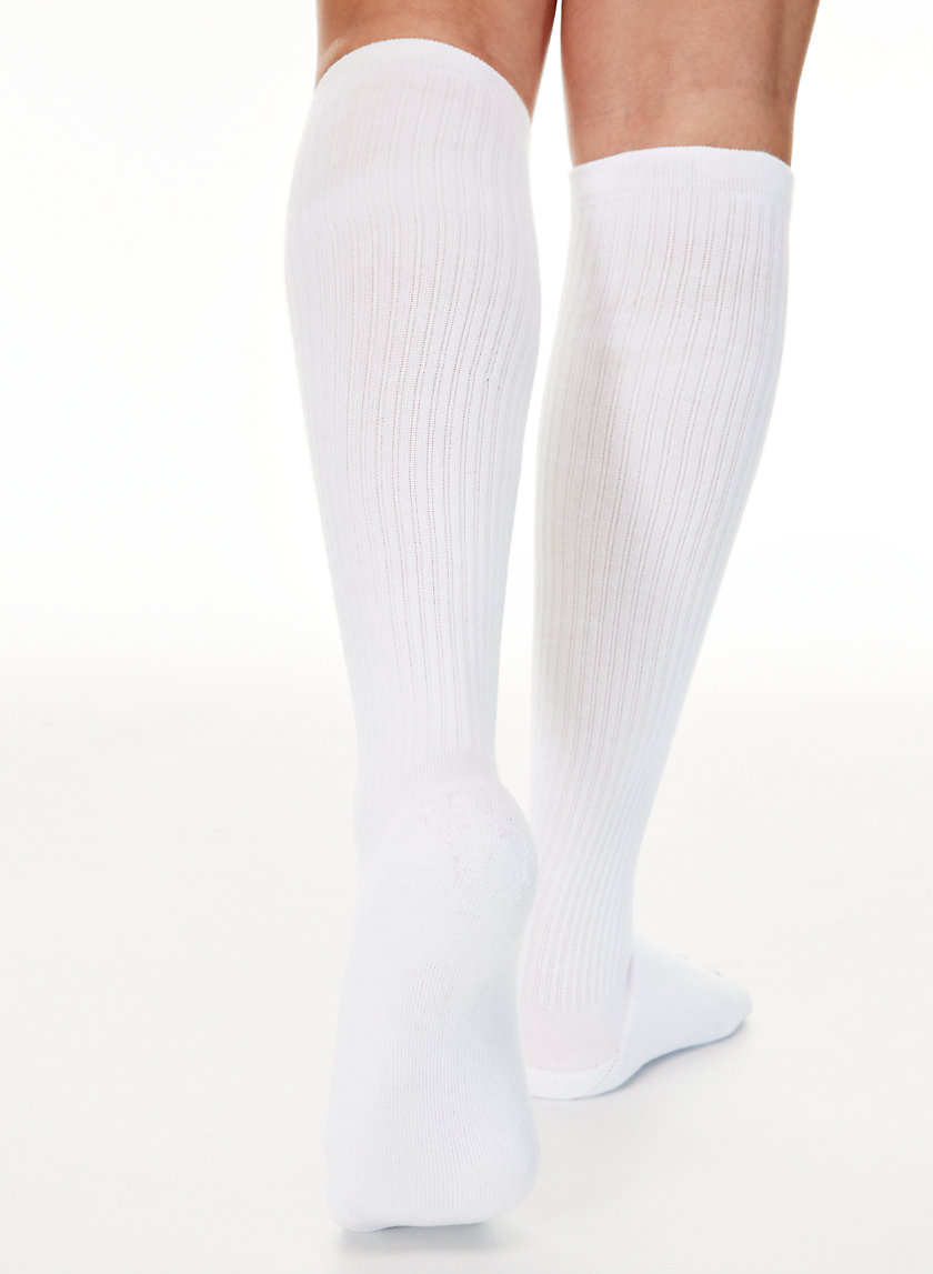 Adult White Knee-High Stockings