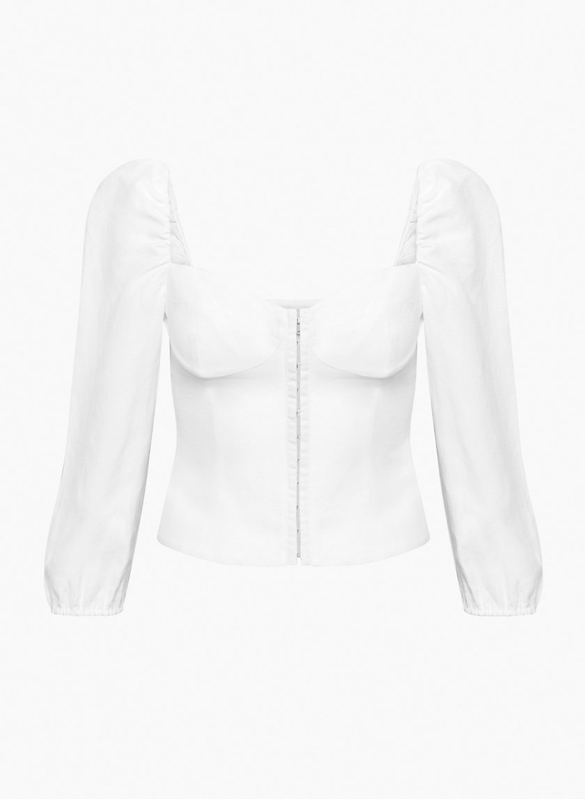 Wilfred MUSE LINEN BLOUSE | Aritzia CA