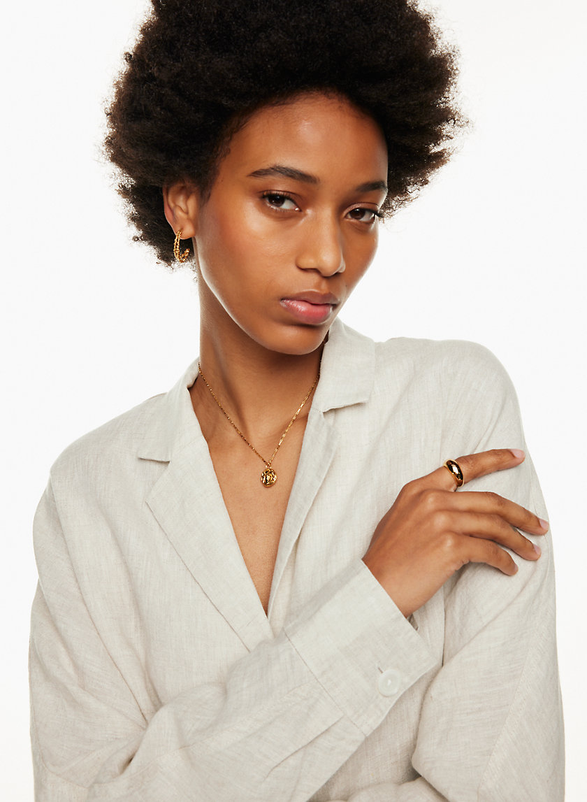 Wilfred FREEFORM LINEN SHIRT | Aritzia INTL