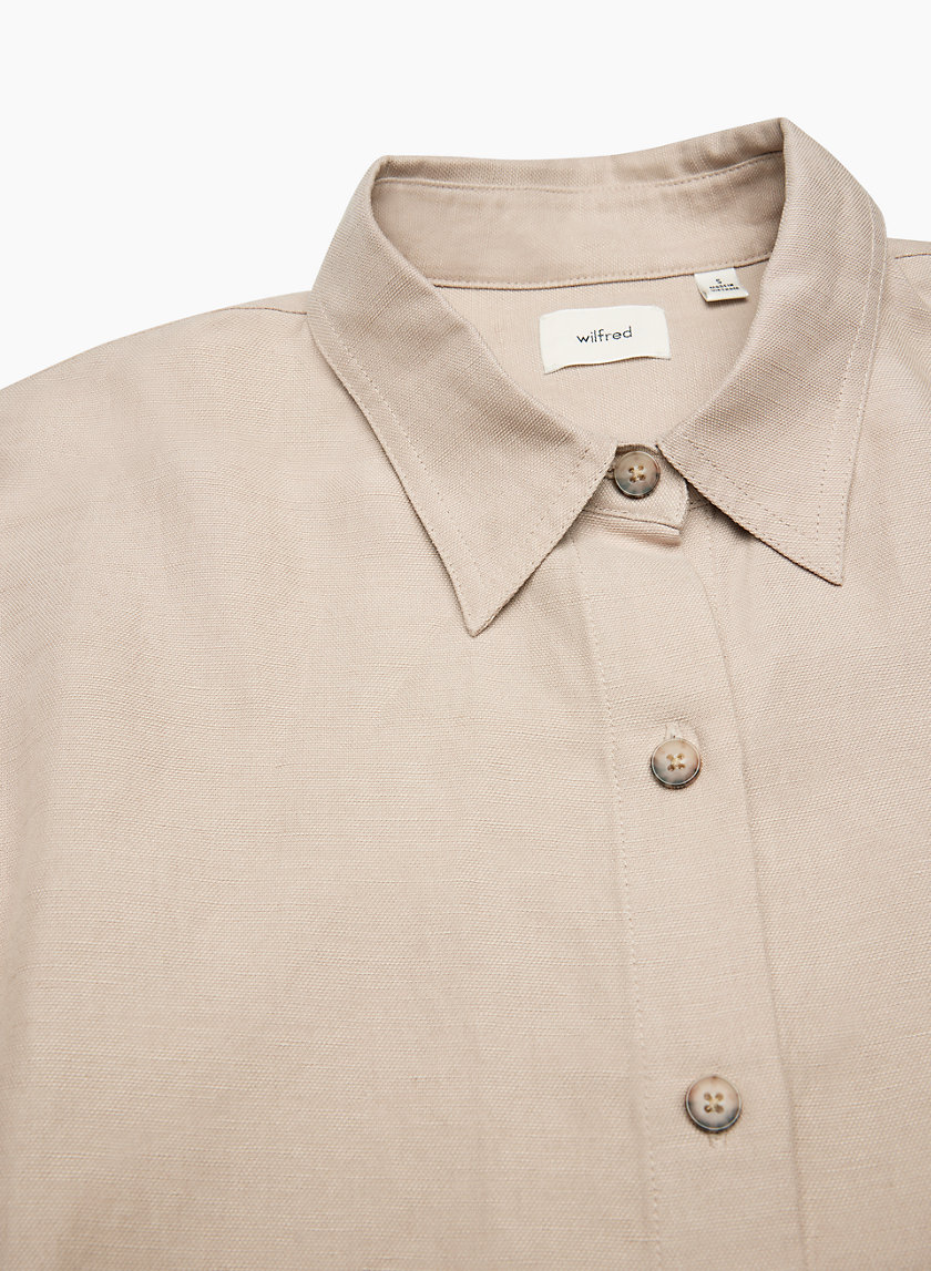 Wilfred PROPOSAL LINEN SHIRT | Aritzia US