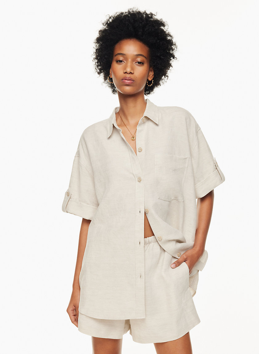 Wilfred ERA LINEN SHIRT Aritzia CA