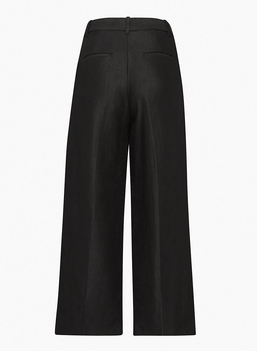 The Effortless Pant™ THE EFFORTLESS PANT™ LINEN CROPPED | Aritzia US