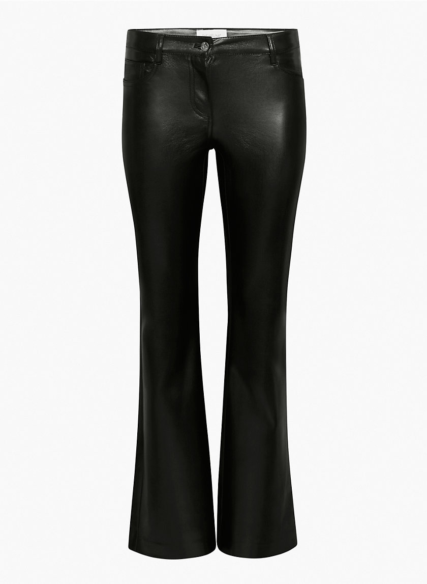 Faux leather flared pants, Various colors, Collection 2021