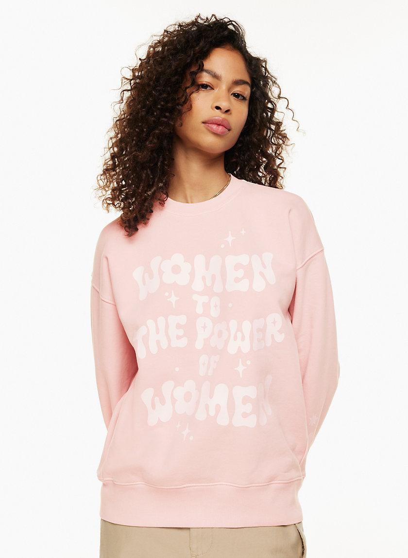 WONDER WOMAN Girl Power Crew Sweatshirt