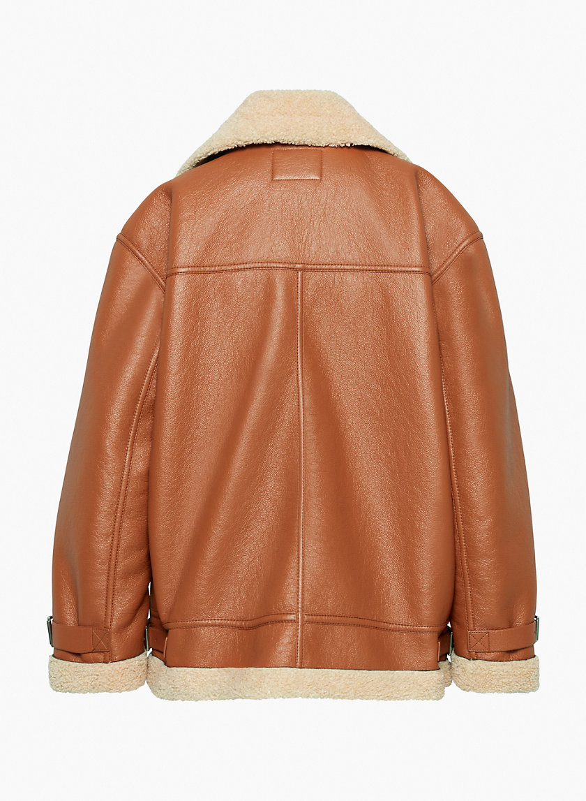 Aritzia hot sale shearling jacket